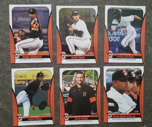 2023 Delmarva Shorebirds Team Set SINGLE CARDS - CHOOSE YOUR PLAYER - Picture 5 of 5