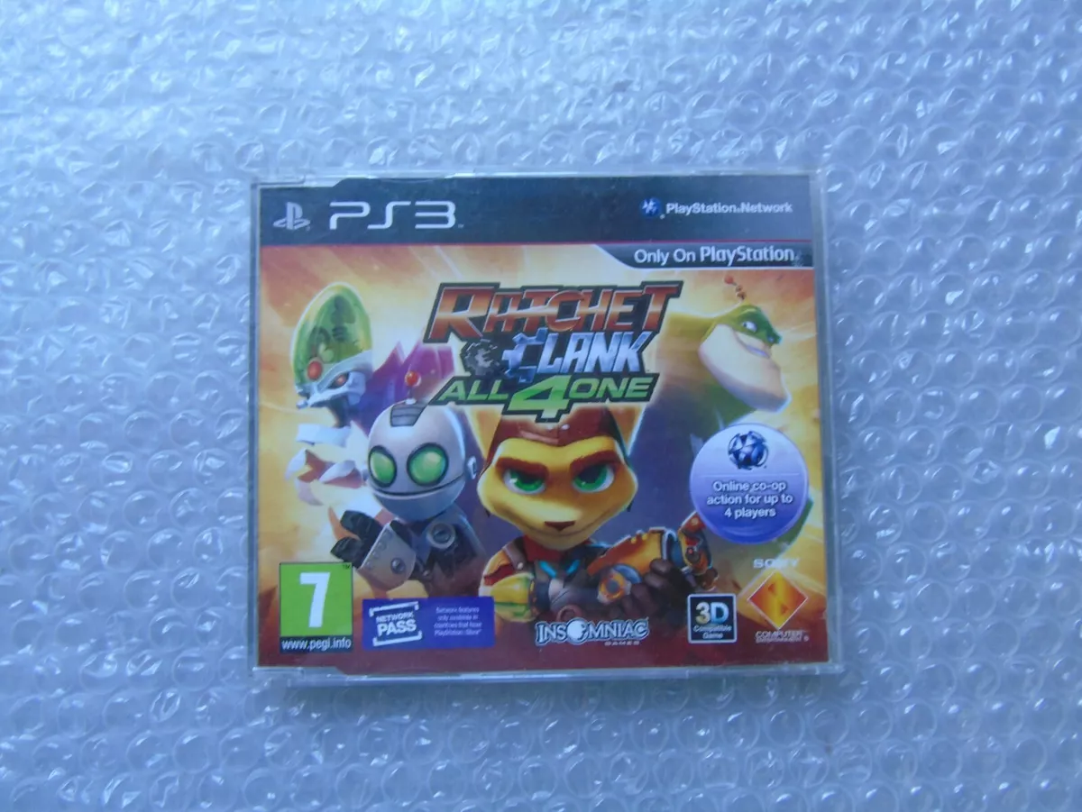 Ratchet and Clank All 4 One PS3 promo promotional rare PlayStation 3 (full  game)