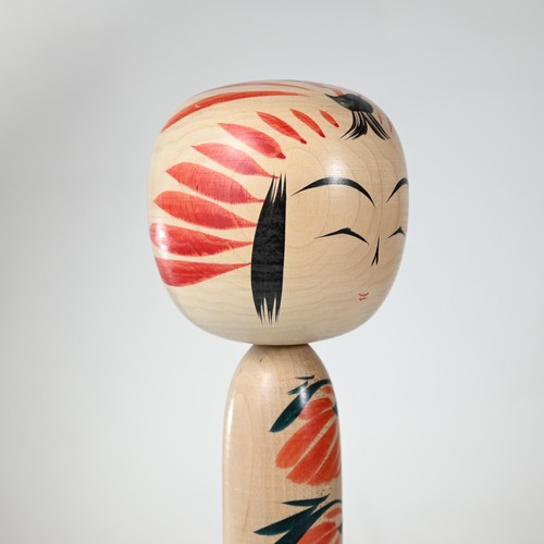 Master MORIMASA SATO Kokeshi, Signed, Togatta School, Japan, 1979, Size 10" - Bild 17 von 24