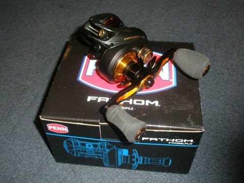 Penn Fathom Low Profile Baitcasting Reel ALL VARIETIES Fishing tackle - Picture 3 of 3