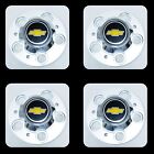 4 Pcs Chevrolet Chevy Gmc Truck 5 Lug 15" 15x8 15x7 Rally Wheel Center Hub Caps