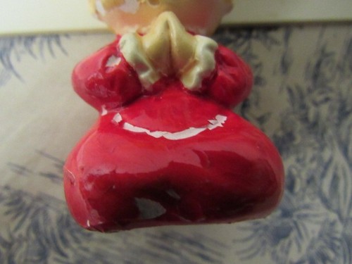 Vtg. Ceramic Christmas Little Girl Praying Made in Japan Figurine - Picture 5 of 10