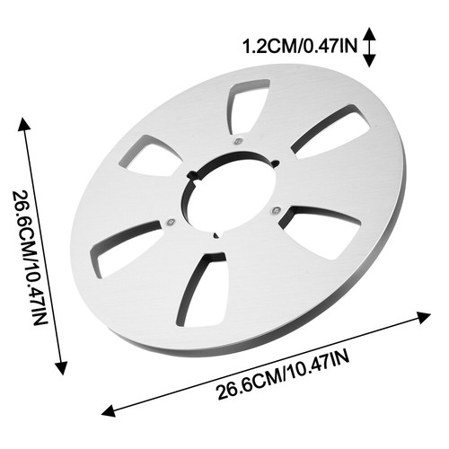 10 inch Open Reel Tape Reel Opening Machine with Empty Disk Aluminum Reel - Bild 5 von 32