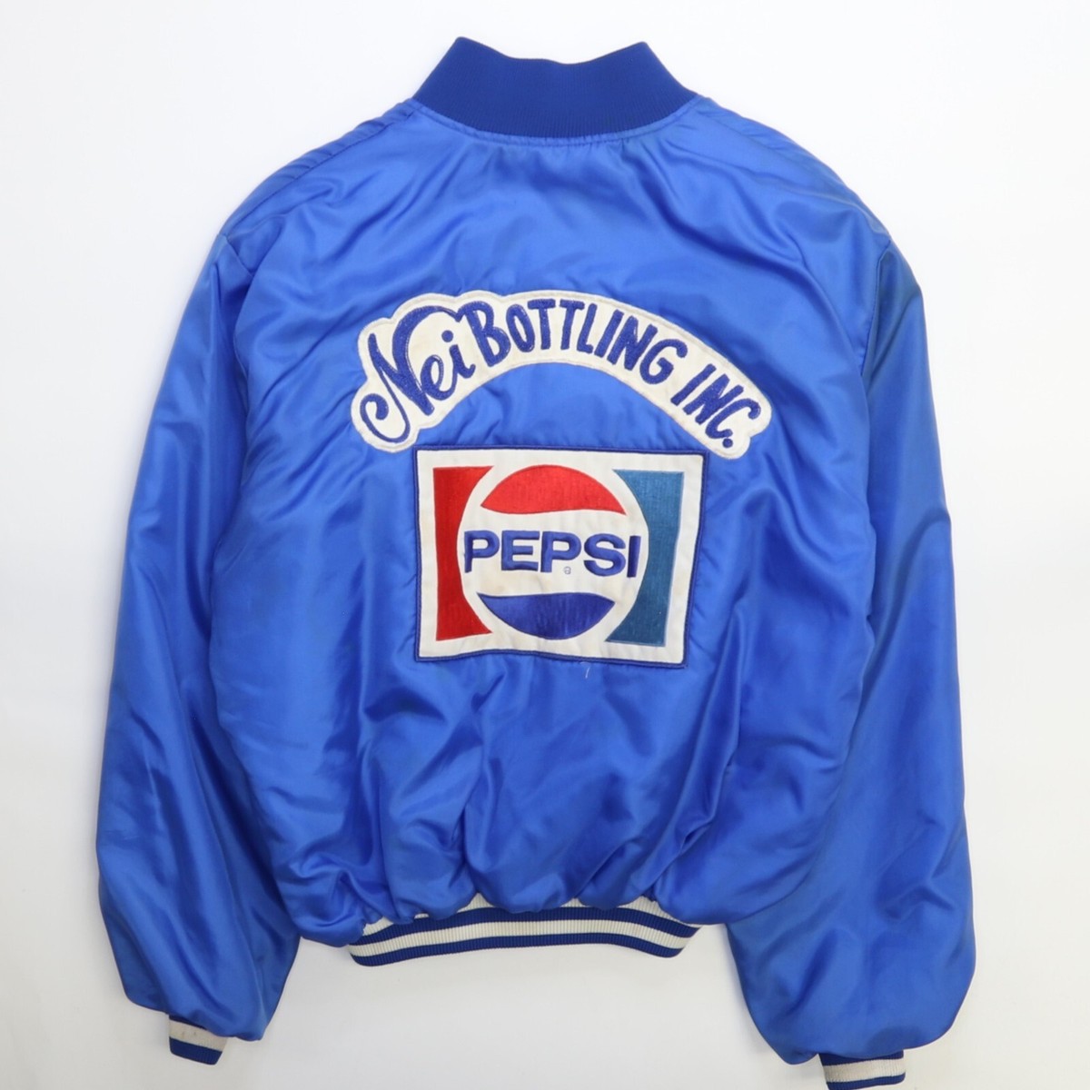 PEPSIロゴジャケット PEPSI Varsity Bomber Snap Button Jacket Red Size XS to 2XL