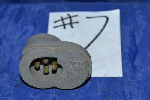 SINGER RUBBER POWER PLUGS AND EXTENSION PLUGS FOR SEWING MACHINES PICK YOURS - Picture 8 of 10