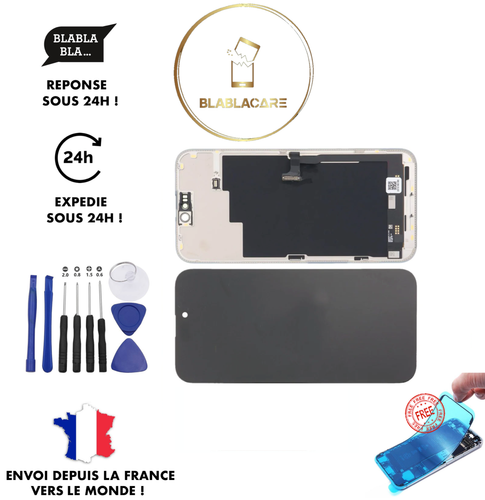 ECRAN COMPLET OLED POUR IPHONE X XR XS 11 12 13 14 15 16 PRO PLUS MAX MINI 🇫🇷 - Zdjęcie 24 z 24