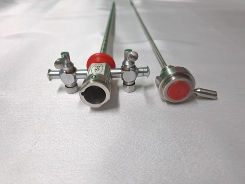 Laparoscopic Cystoscope Sheath with Inner Outer Obturator Instrument 15.5 Fr - Picture 3 of 8