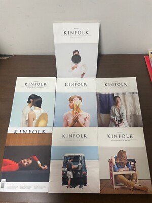 7 Issues Kinfolk Magazines Lot Volumes 5 7 8 9 11 12 21