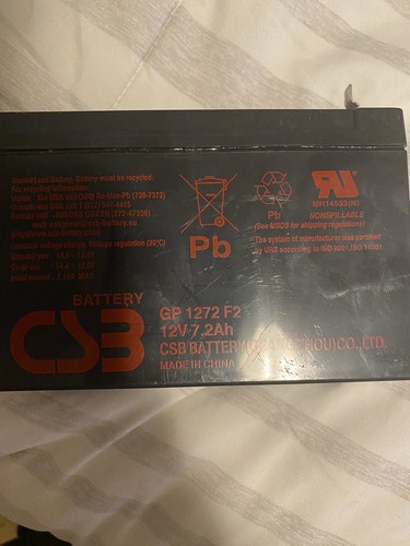 Genuine OEM Tripp-LIte RBC2A Ups Replacement Battery Cartridge - Picture 2 of 2