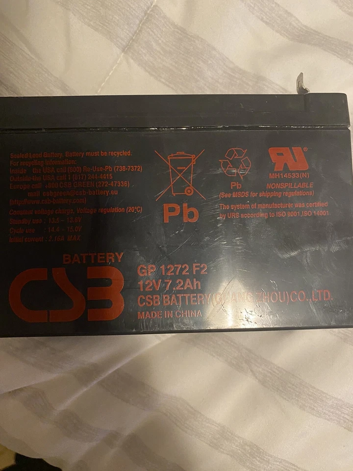 Genuine OEM Tripp-LIte RBC2A Ups Replacement Battery Cartridge - Image 2 of 2