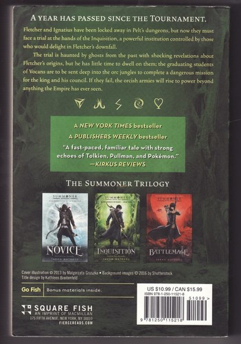 SUMMONER Trilogy by Taran Matharu (2015-17) 2PBs/1HC ~Set of 3/Demons~ - Picture 4 of 6