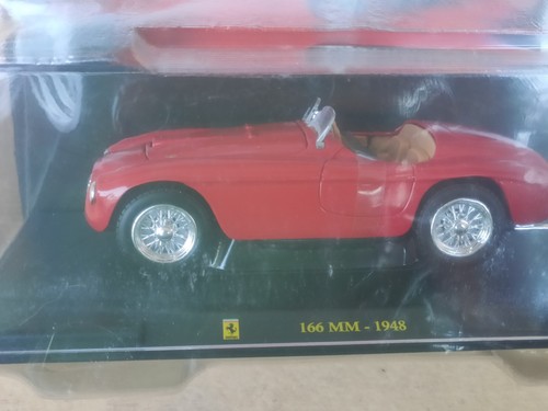 Ferrari 166 MM 1948 1/24 Modellino Centauria Die Cast Le Grandi Ferrari - Foto 2 di 8
