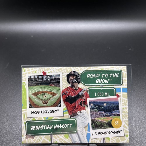 2024 Topps Pro Debut Road to the Show RTTS6 Sebastian Walcott (RC