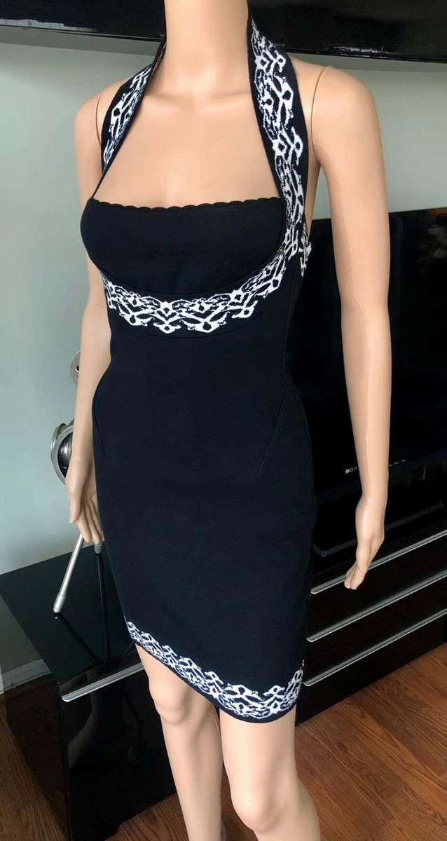 Azzedine Alaia S/S 1992 Vintage Bustier Open Back Dress and Bolero