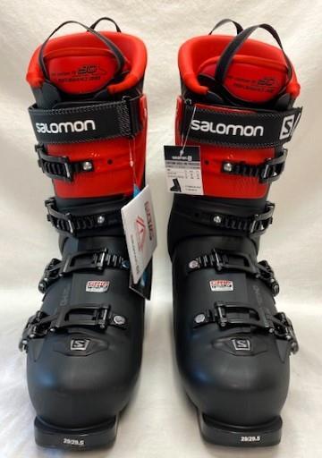 Stivali da sci da neve Salomon S Max 100 GW da uomo neri bianchi rossi taglia 11 5 29 5 NUOVI