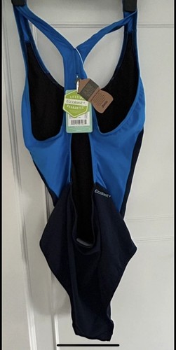 BNWT ZOGGS Women's Eaton Flyback Swimwear, Navy & Blue, UK 16 - Picture 3 of 9