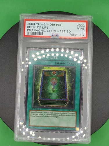 1st Edition PSA 9 Book of Life PGD-033 Super Rare 2003 English Yu-Gi-OH! TCG - Picture 4 of 4