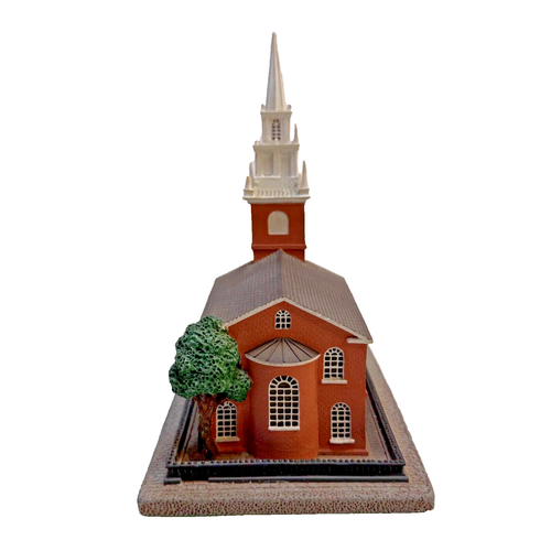 Danbury Mint Historic American Churches- "Old North Church" Boston, MA VTG Read - Picture 4 of 13