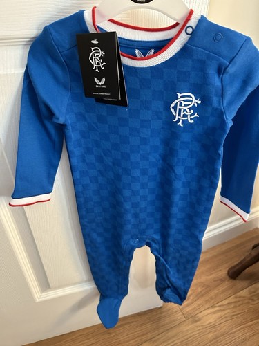 Genuine Official Rangers FC Sleep Suit BNWT 9-12 Months - Picture 5 of 6