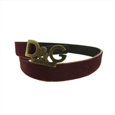 小物 dolce&gabbana belt 00s Authentic Dolce & Gabbana Black Leather Gold/Silver D&G Logo