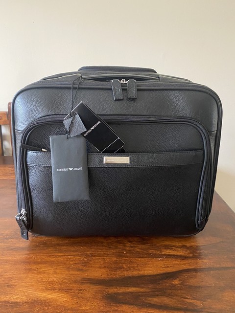 Emporio Armani Trolley ORIZZ Luggage Baggage Suitcase YEMB53 Luxury Emporio Armani Trolley ORIZZ Luggage Baggage Suitcase YEMB53 Luxury