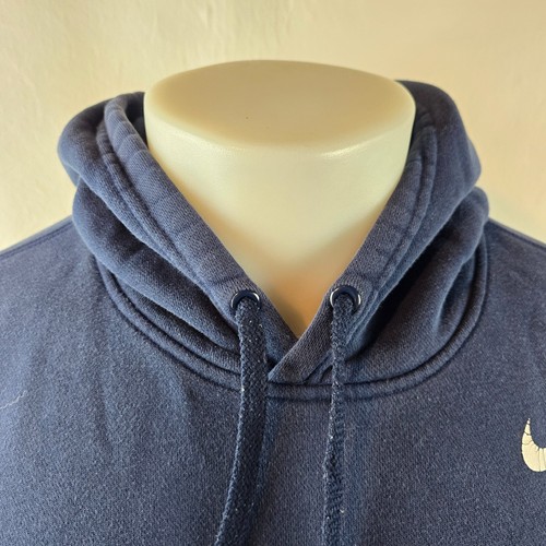 Nike Sweatshirt Mens Large Blue USA Soccer Futbol Pullover Club Fleece Hoodie - Picture 2 of 12