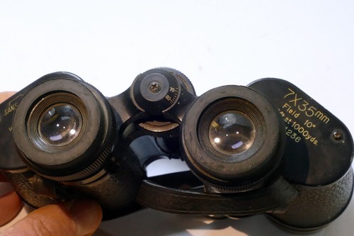 Sans & Streiffe 7X35 Field 10 Binoculars #801 HUNTER W/Case - Picture 5 of 14