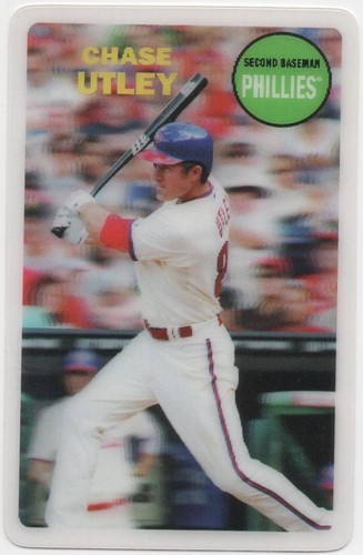 2012 Topps Archives Baseball CHASE UTLEY 1968 3D #683D-CU Phillies - Picture 1 of 2