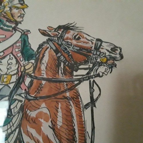 Eugene Leliepvre Framed Military Gardes D' Honneur 1812 Signed - Picture 16 of 18