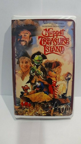 Muppets Treasure Island VHS Movie Clamshell Jim Henson Classic Children Kids - Picture 1 of 2