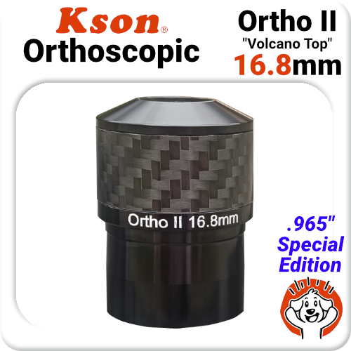 Kson - Ocular ortoscópico Ortho II Volcano Top 16,8 mm (serie clásica de 0,965") - Imagen 1 de 1