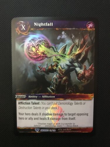 WoW TCG World of Warcraft - Nightfall - Foil Promo - Picture 2 of 3