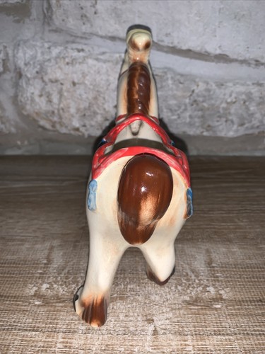 RARE MCM Vintage 1950’s Circus Horse Planter Pony - Picture 5 of 9