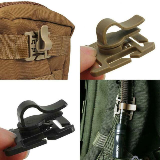 For Molle Drinking Tube Clip Hydration Bladder Drinking Straps Tube Trap Q2D7 For Molle Drinking Tube Clip Hydration Bladder Drinking Straps Tube Trap Q2D7