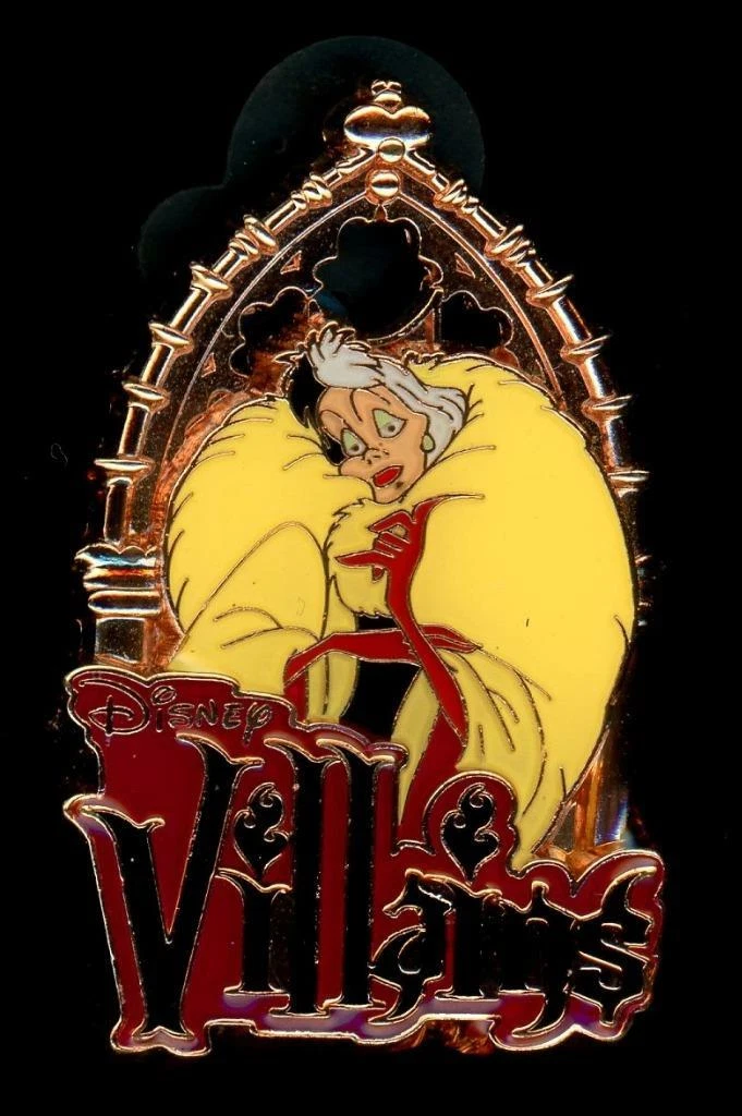 WDW MNSSHP 2012 Villains Mystery Cruella De Vil Chaser LE 150 Disney Pin 92597