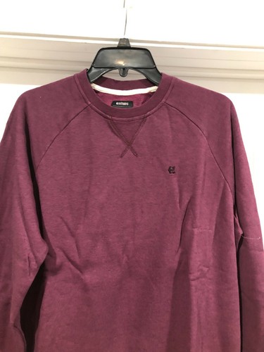 SUDADERA DE HOMBRE ETNIES POINT A CREW COLOR MARRÓN TALLA GRANDE, NUEVA ENVÍO GRATUITO - Imagen 2 de 8