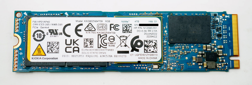 SSD HP Kioxia XG8 4TB NVMe M.2 Con Dissipatore – N12390-001 – Come Nuovo