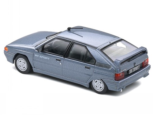 Citroen BX Sport 1.9 8V 1985 gris renard diecast model car 311001 Solido 1:43 - Picture 3 of 4