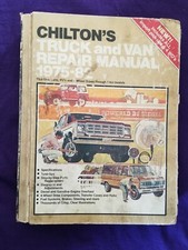 Chilton Truck & Van Repair Manual 1975 - 1982...