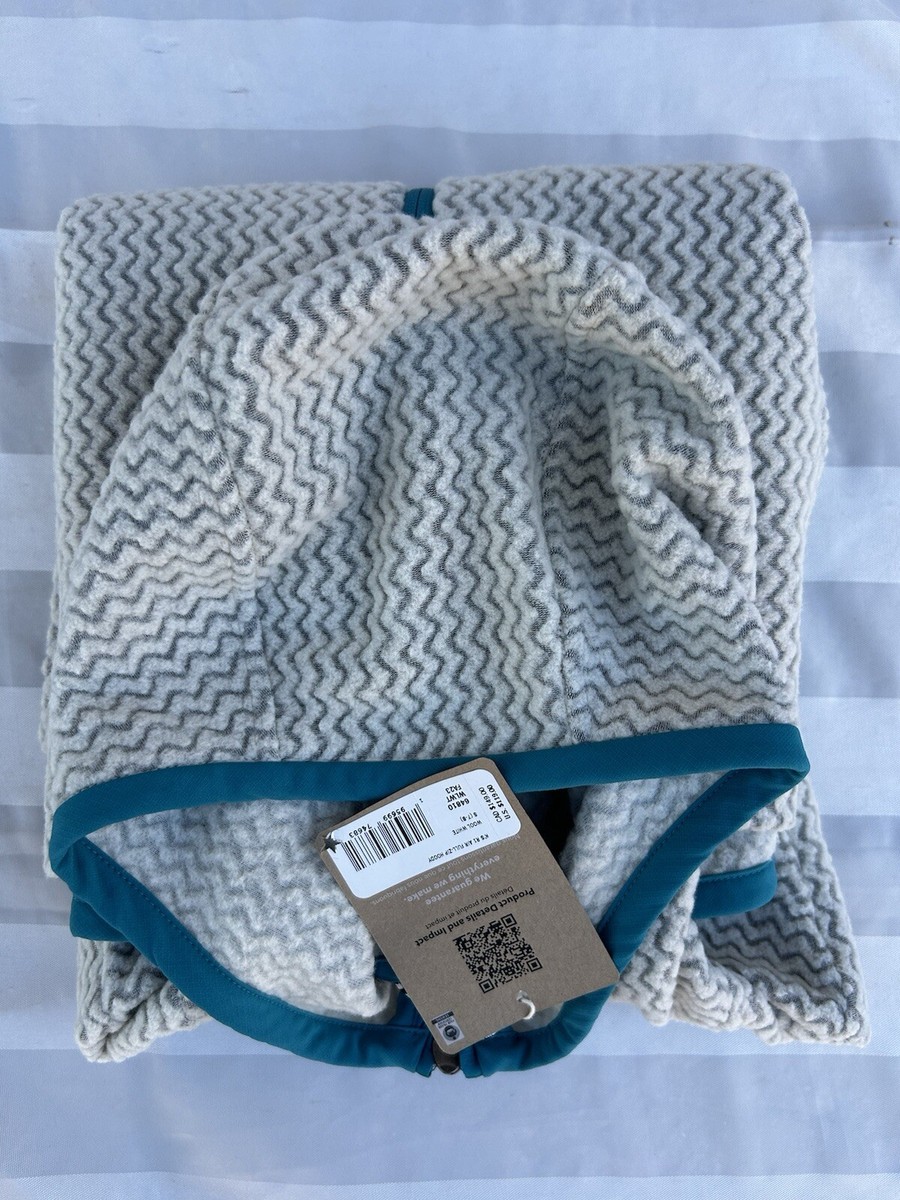 NWT($119) Patagonia Kid's R1 Air Wool White Full zip Hoody NWT($119) Patagonia Kid's R1 Air Wool White Full zip Hoody