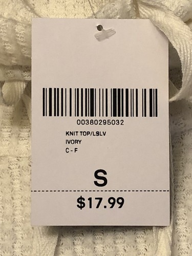 Suéter suave Forever 21 para mujer cuello capucha manga larga damas pequeño nuevo con etiquetas - Imagen 5 de 7