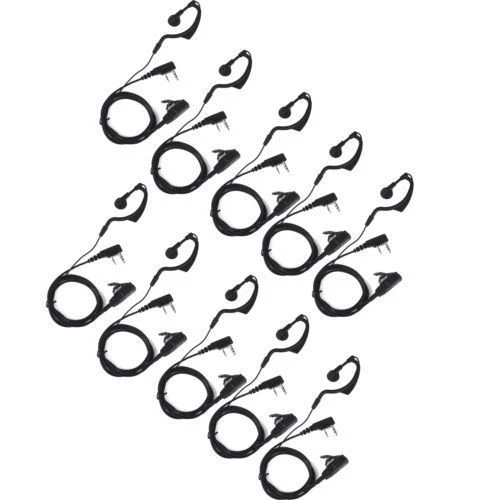 SAMAR ITALIA pz 10 2 Pin Auricolare per TYT BAOFENG UV5R 888s 666s ECC..t1