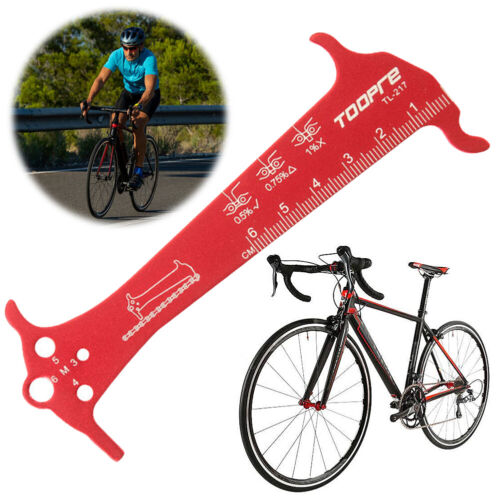 Bike Chain Wear Indicator Aluminum Alloy Gauge Measurement Repair Tools Rulers - Picture 20 of 27