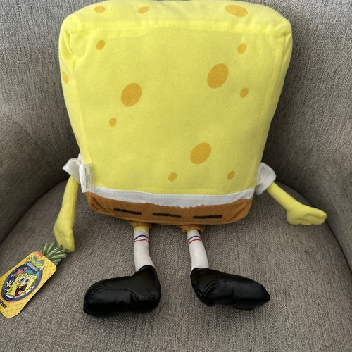Bob Esponja Pantalones Cuadrados Peluche Peluche Posable Piernas y Brazos 16” Nanco 2013 - Imagen 5 de 7
