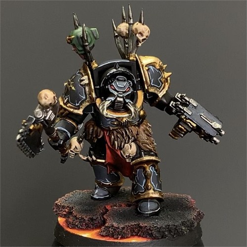 Warhammer 40K Csm Chaos Terminators Squad Presale Painted Chaos Space Marines GW - Picture 2 of 18