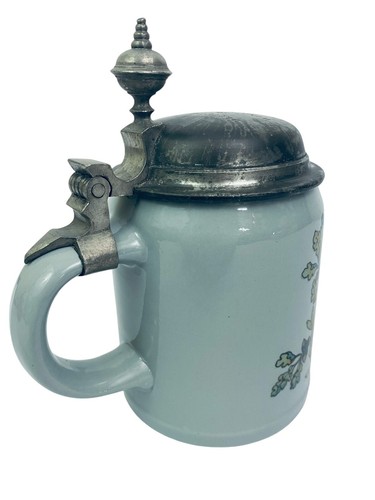 Mettlach 1526 Antique German Stein Flagbearer of Patriotism ~ 1906 Trophy Stein - Picture 9 of 16