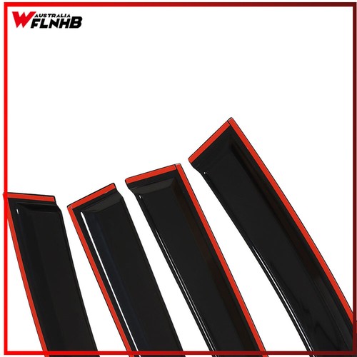 For Holden Captiva 2007-2018 Window Visors Weathershields Weather Shields 4Pcs - Picture 7 of 12