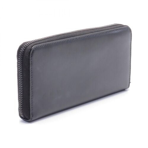 SAINT LAURENT PARIS Around Zip Long Wallet Geldbörse 630201 Leder Schwarz Geb... - Bild 2 von 7