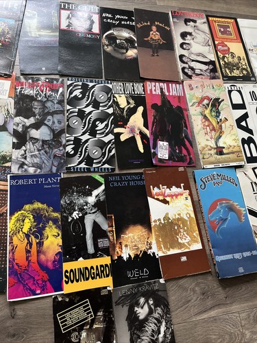 Steve Miller, INXS, Stones, Mother Love Bone Et. Vintage Boxes ONLY & Cover Art - Picture 3 of 10
