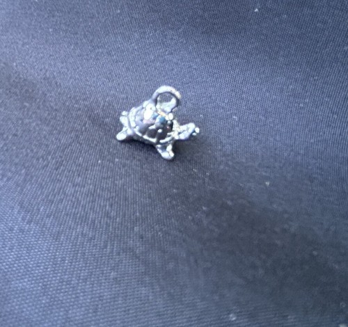 Silber Schildkröte Charm - Bild 4 von 7
